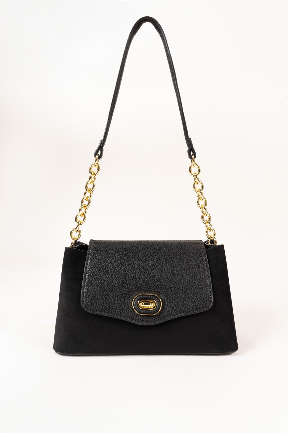 CHAIN-STRAP SHOULDER BAG