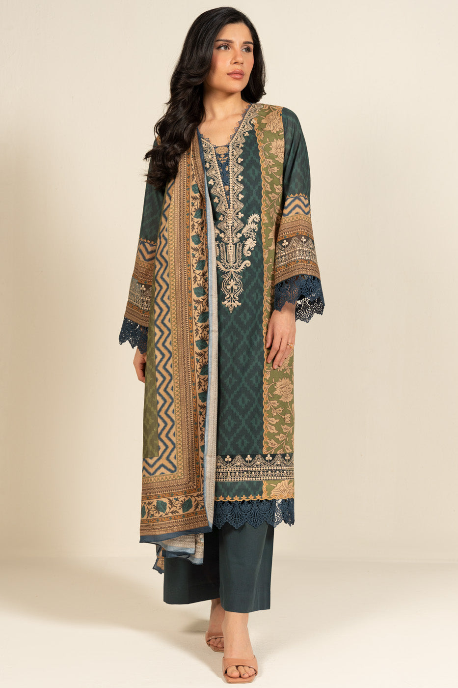 RTS | SHIRT, TROUSER & DUPATTA