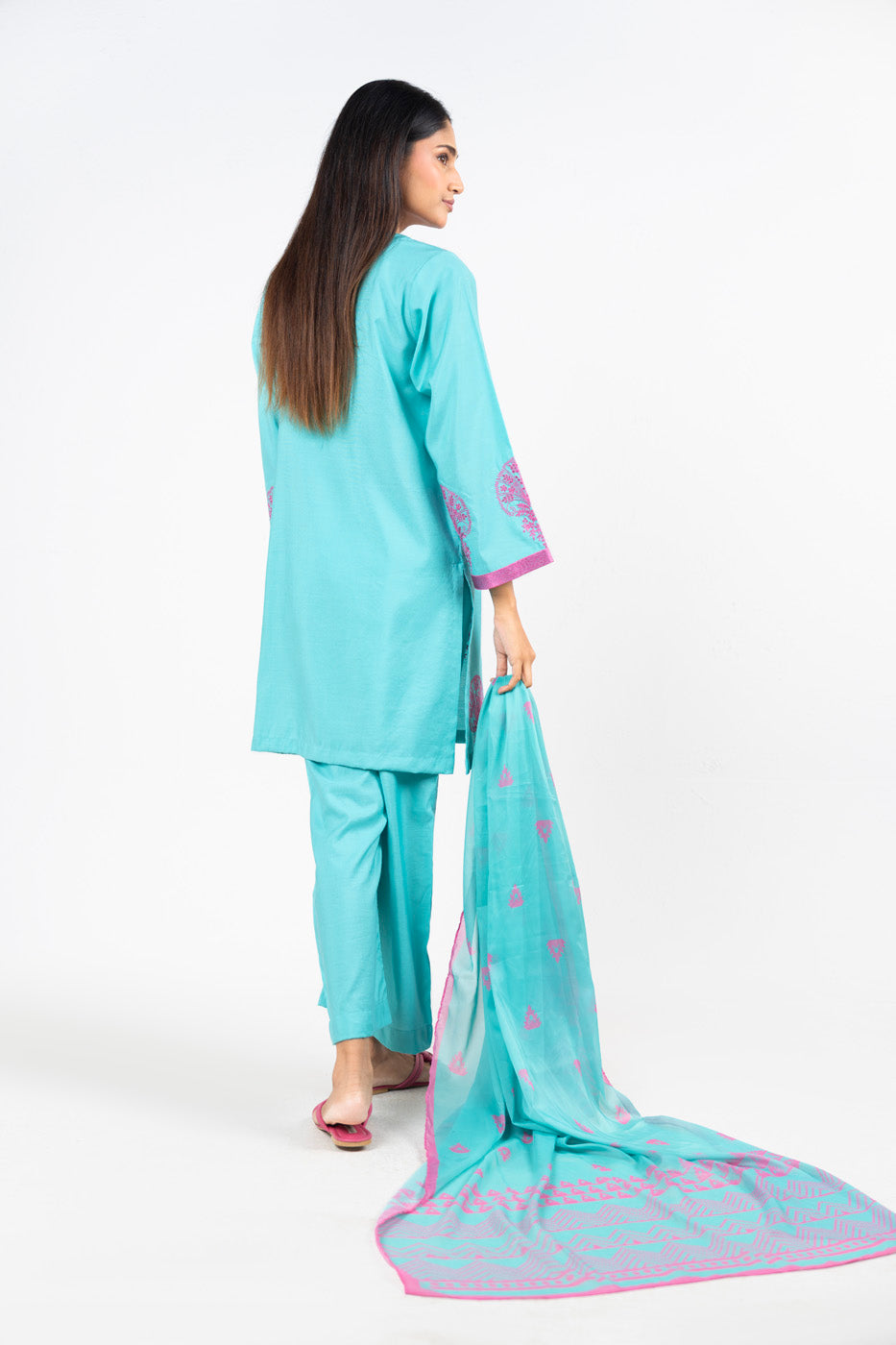 RTW | SHIRT, TROUSER & DUPATTA view 4