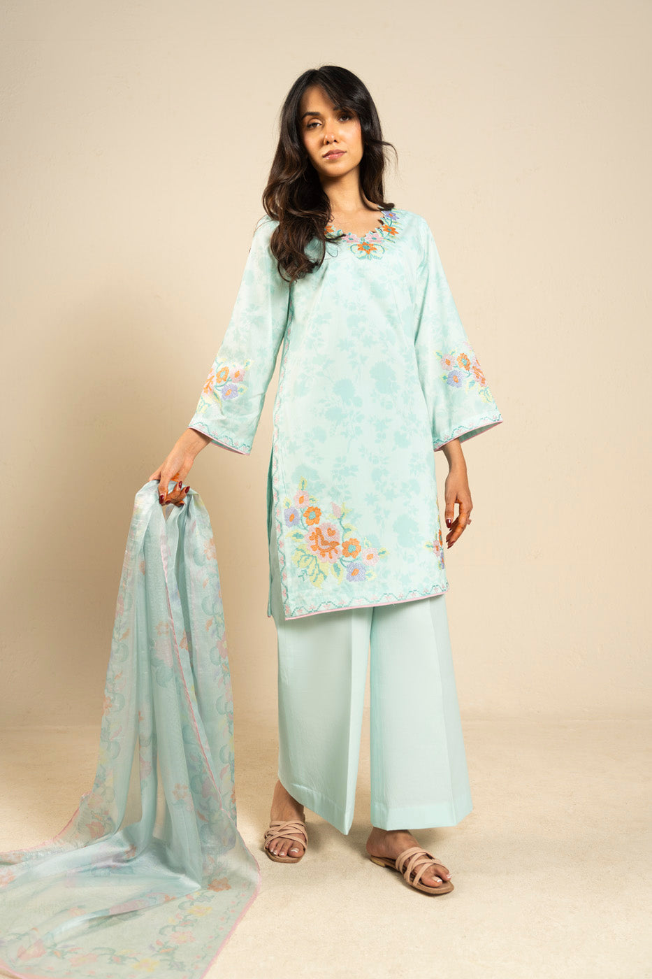RTS | SHIRT, TROUSER & DUPATTA