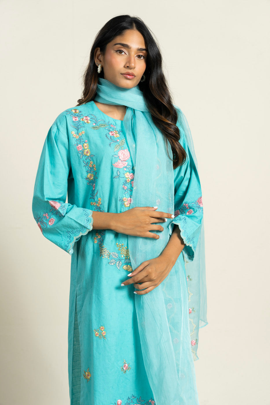 RTW | SHIRT, CULOTTE & DUPATTA alternate view