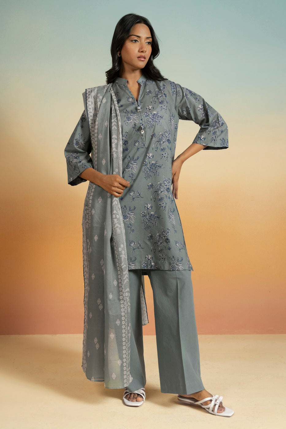 RTS  | SHIRT, TROUSER & DUPATTA