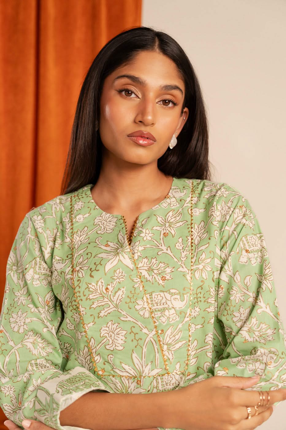 RTW | SHIRT, TROUSER & DUPATTA view 4