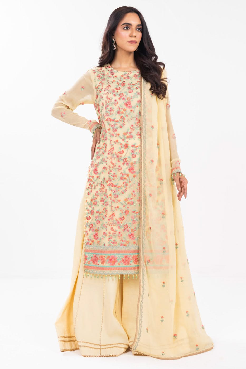 RTS | SHIRT, LINING, TROUSER & DUPATTA