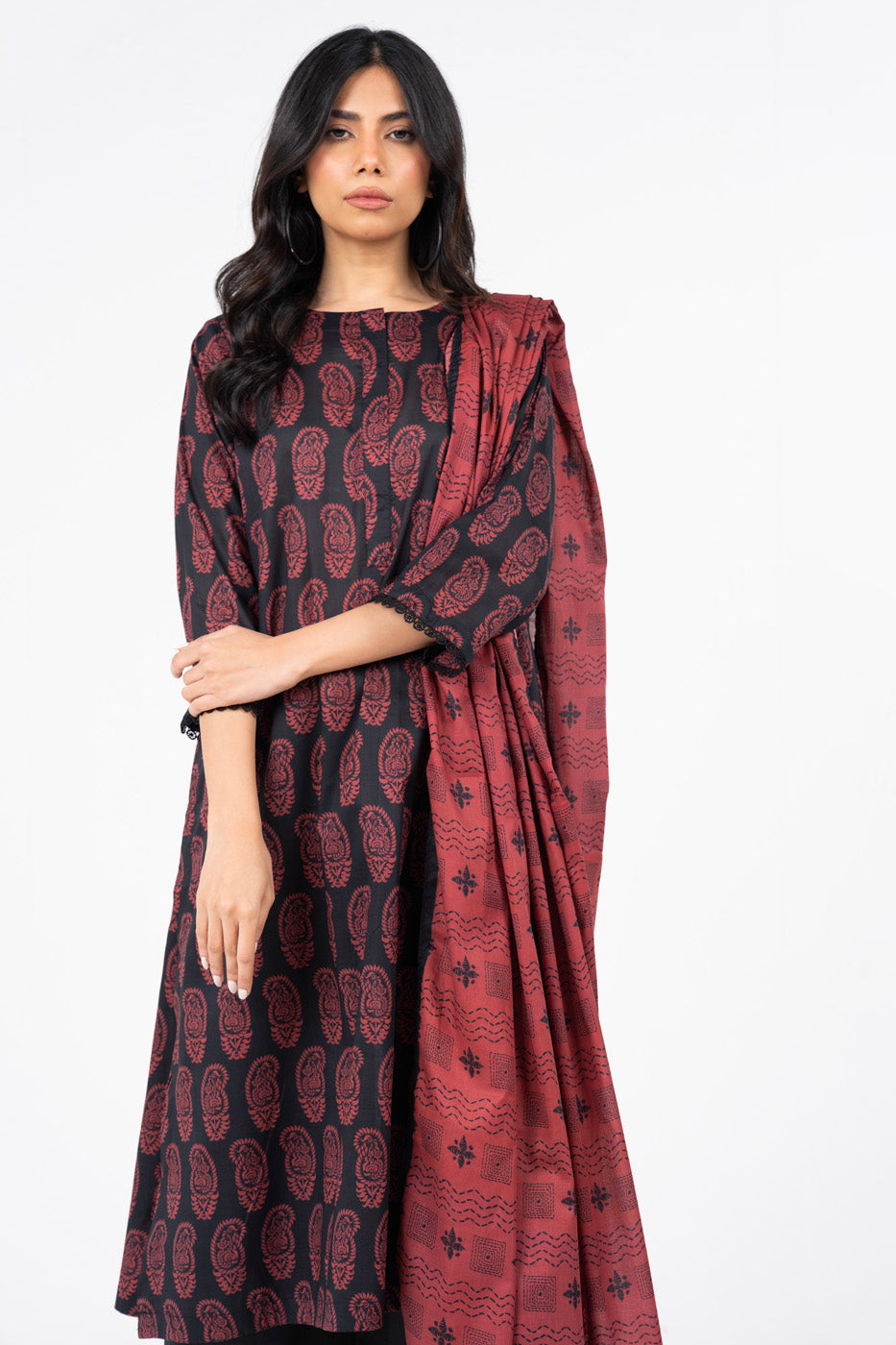RTS | SHIRT, TROUSER & DUPATTA alternate view