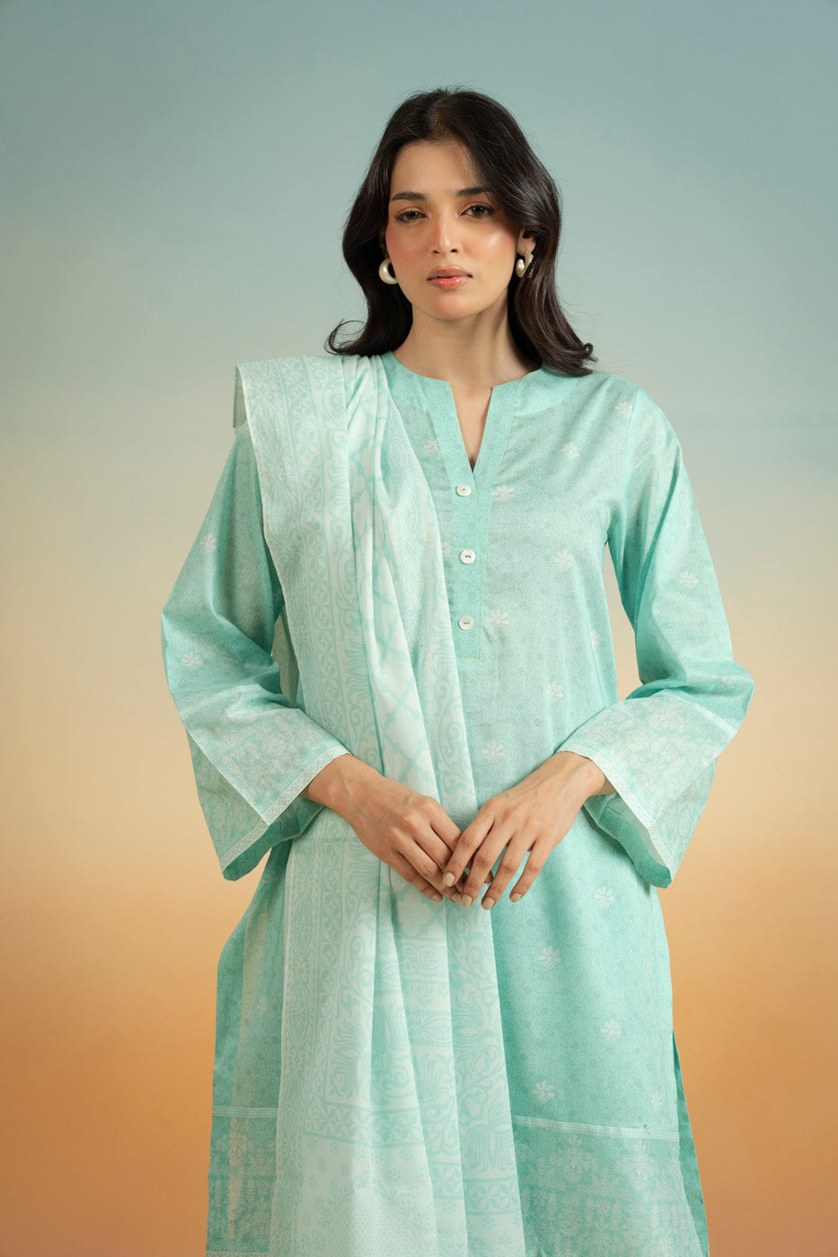 RTS  | SHIRT, TROUSER & DUPATTA alternate view