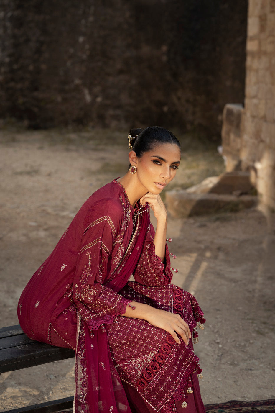 RTS | SHIRT, TROUSER & DUPATTA alternate view
