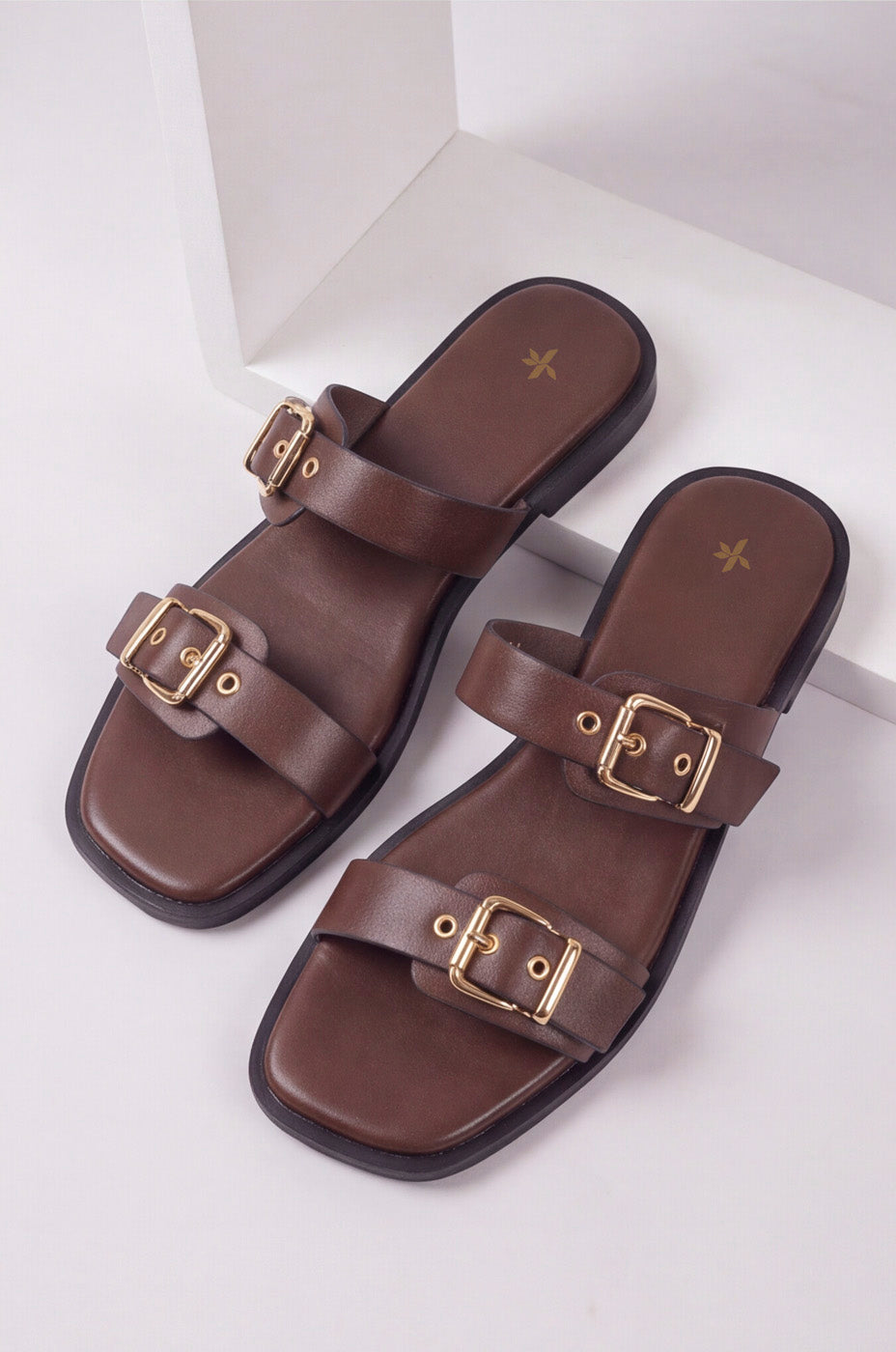 DOUBLE BUCKLE SLIDES alternate view