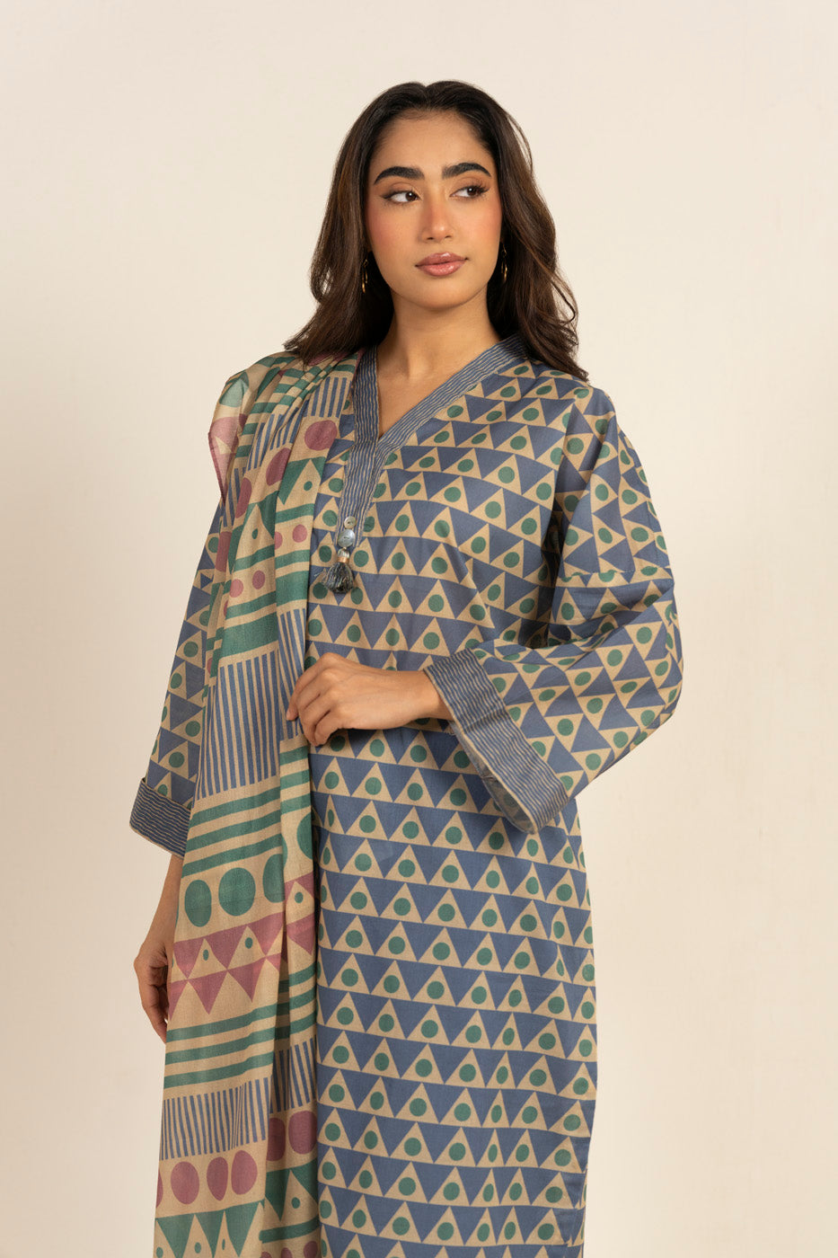 RTS  | SHIRT, TROUSER & DUPATTA alternate view