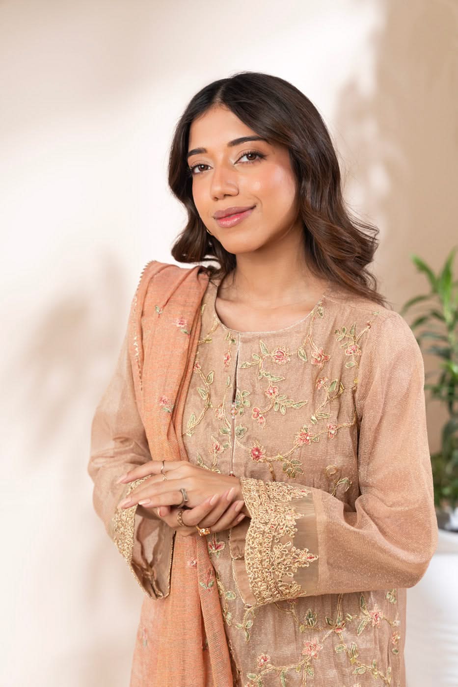 RTW | SHIRT, TROUSER & DUPATTA view 3