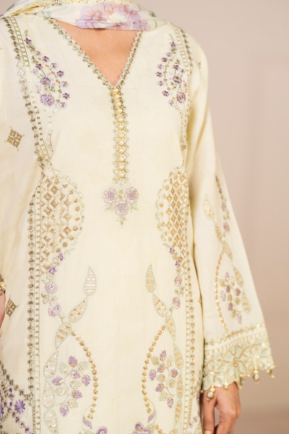 RTS  | SHIRT, TOUSER & DUPATTA view 3