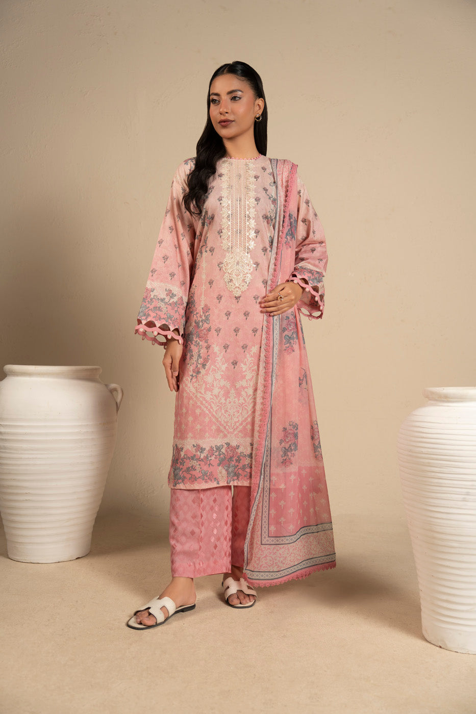 RTS  | SHIRT, TROUSER & DUPATTA
