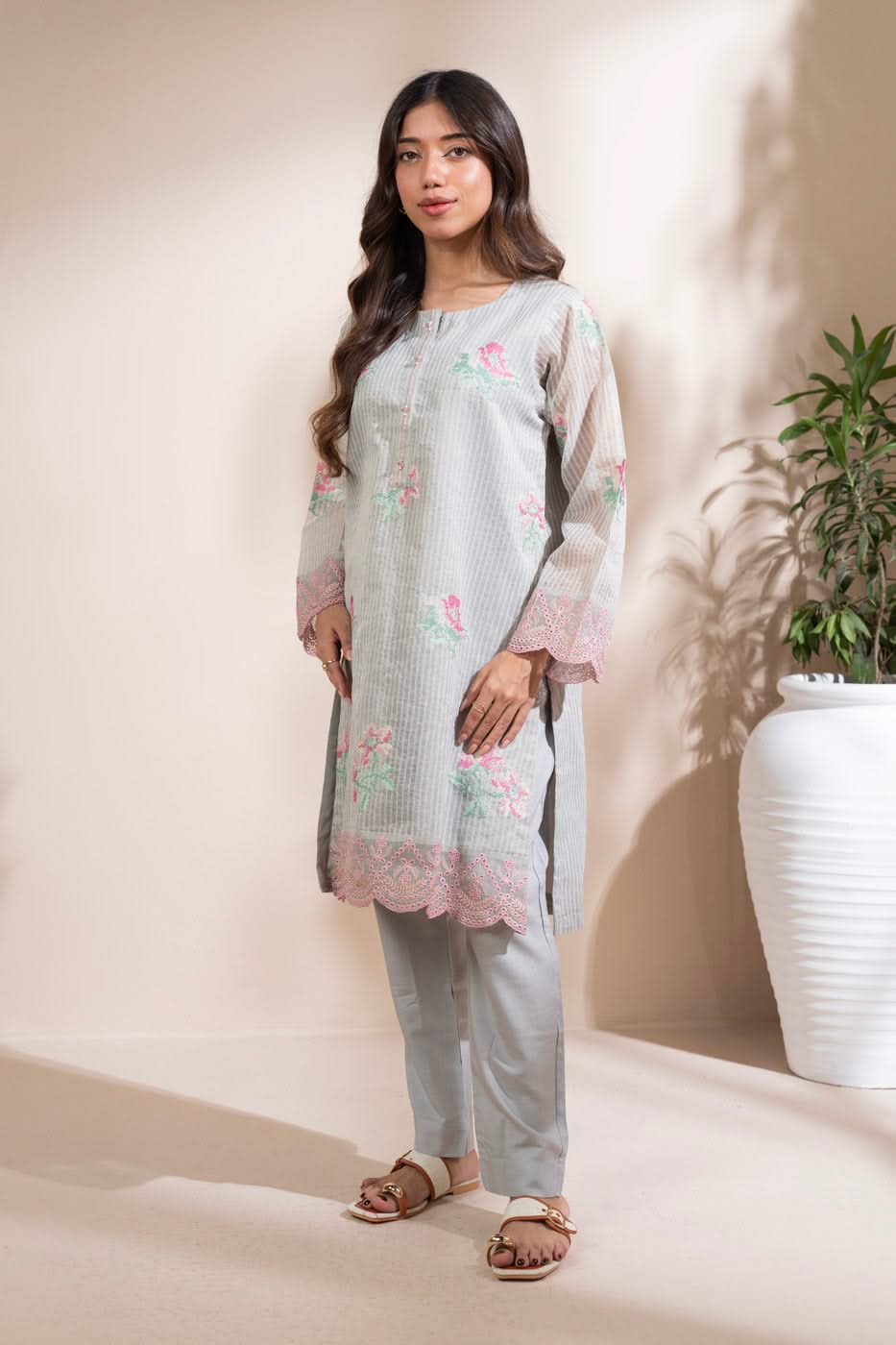 RTW | SHIRT, TROUSER & DUPATTA view 4