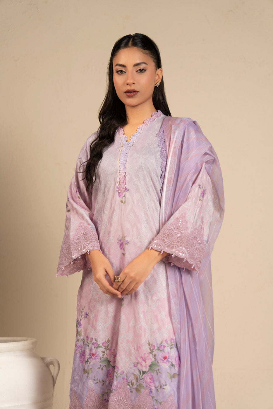 RTS  | SHIRT, TROUSER & DUPATTA alternate view