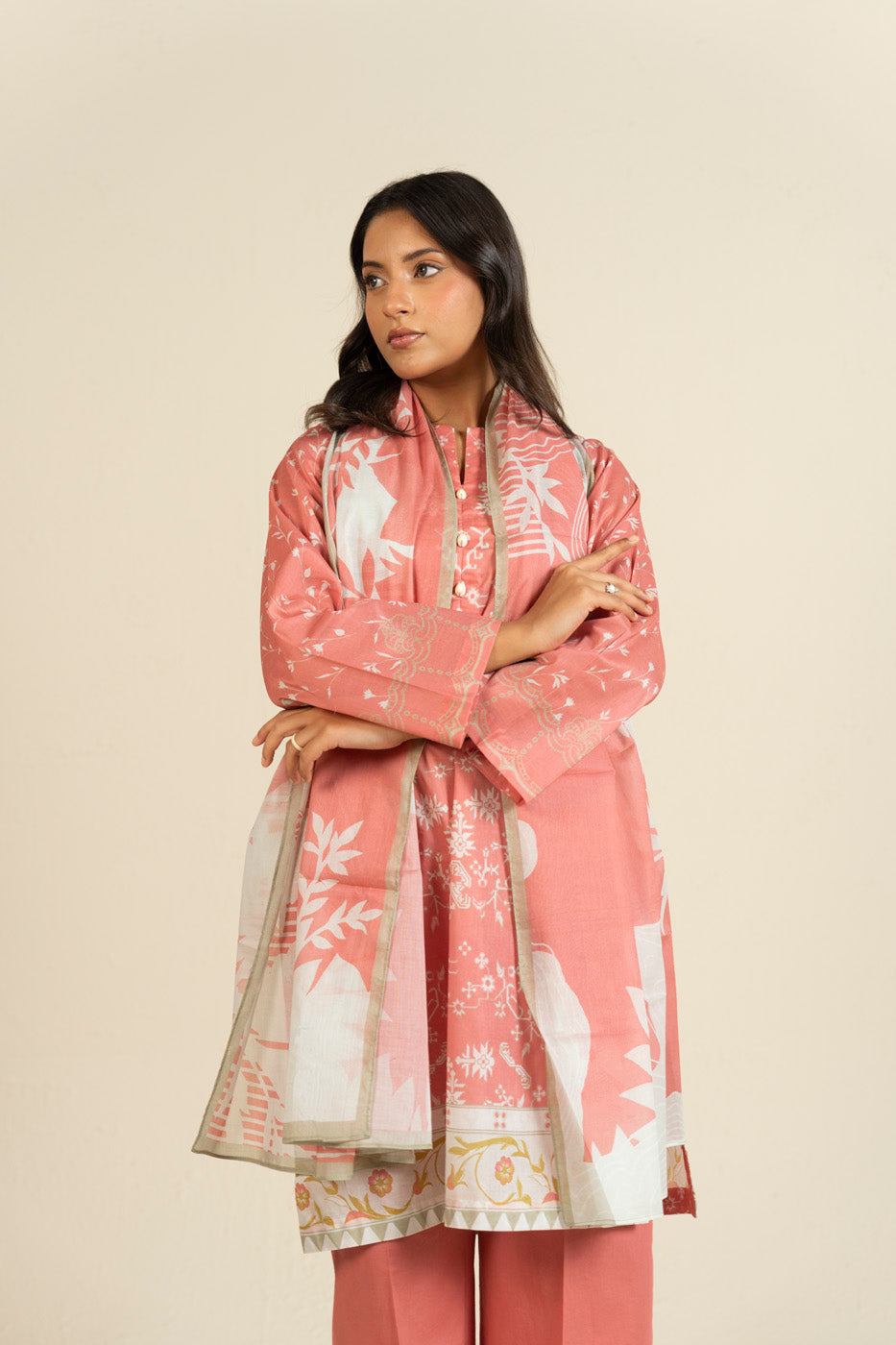 RTS  | SHIRT, TROUSER & DUPATTA alternate view