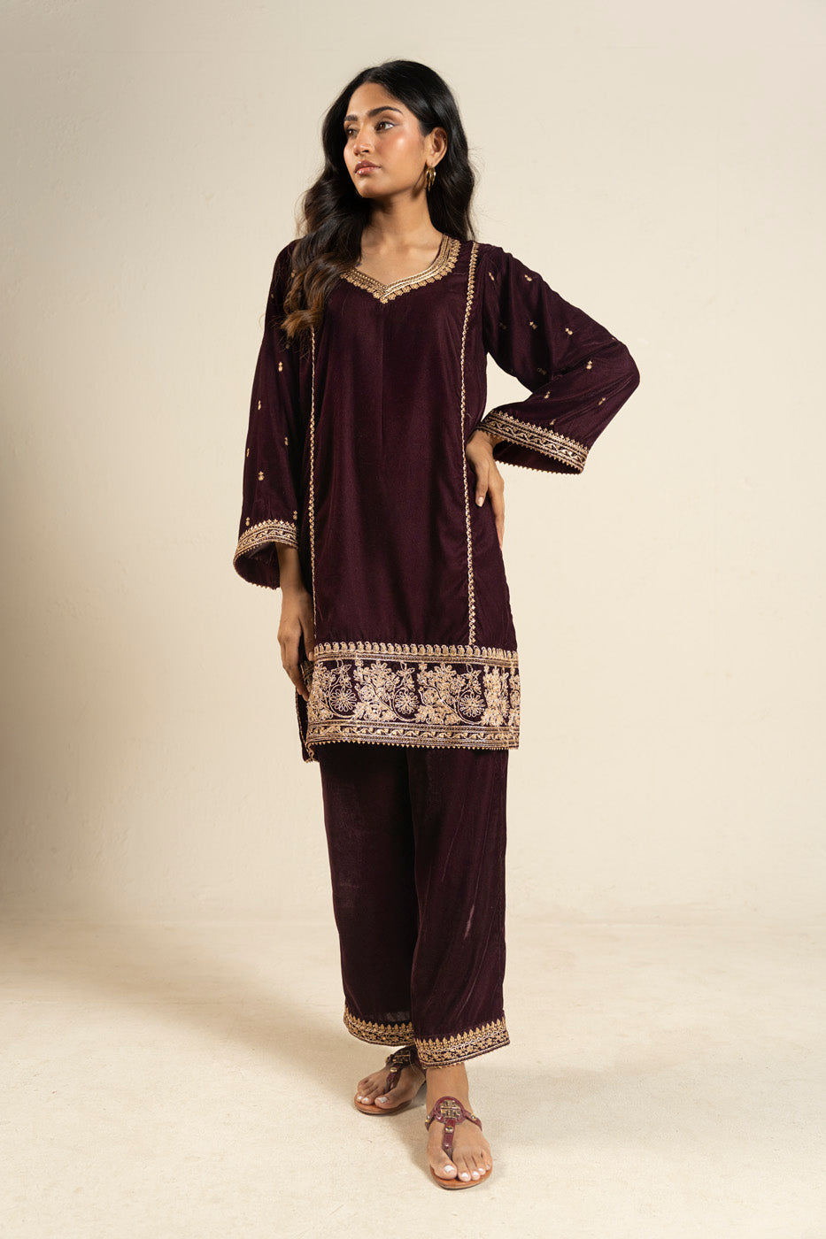 RTW | SHIRT, TROUSER & DUPATTA view 4