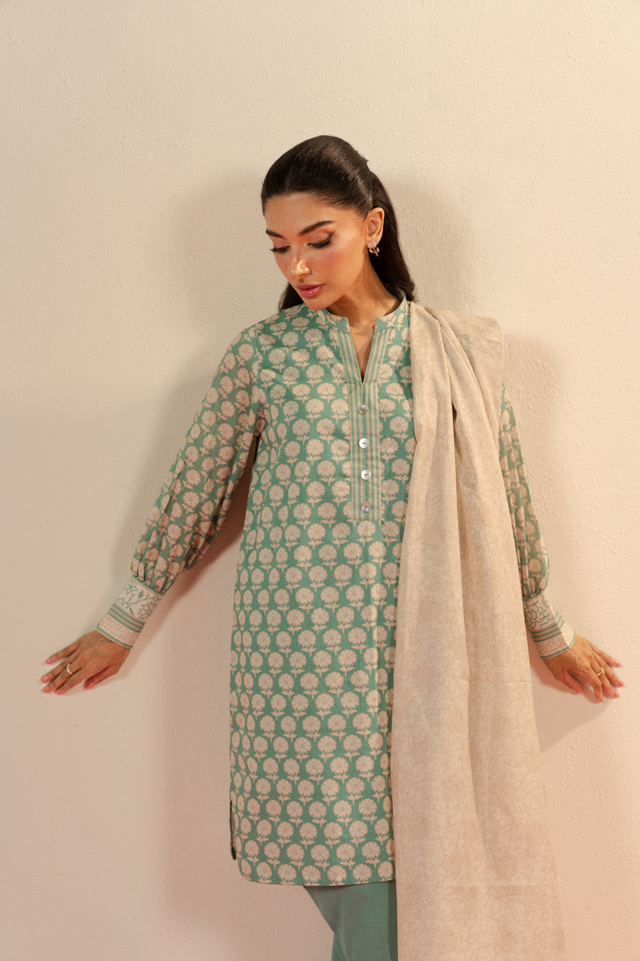 RTS  | SHIRT, TROUSER & DUPATTA alternate view