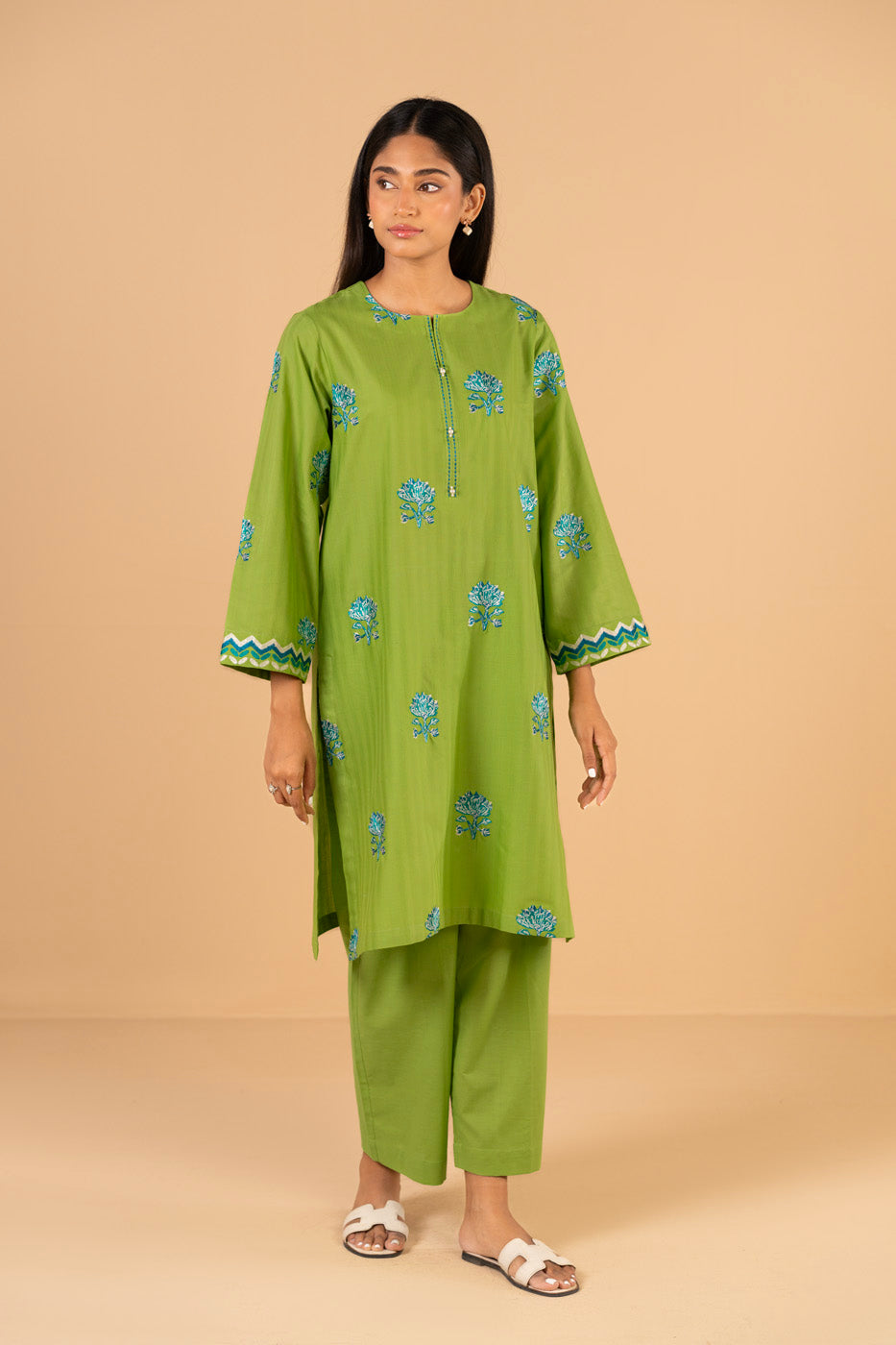 RTW | SHIRT, CULOTTE & DUPATTA view 3