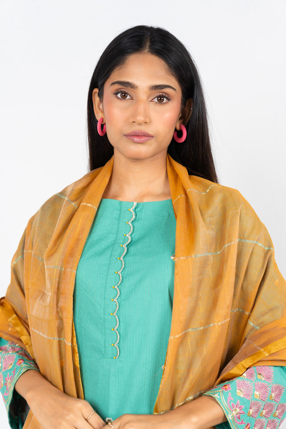RTW | SHIRT & DUPATTA view 3