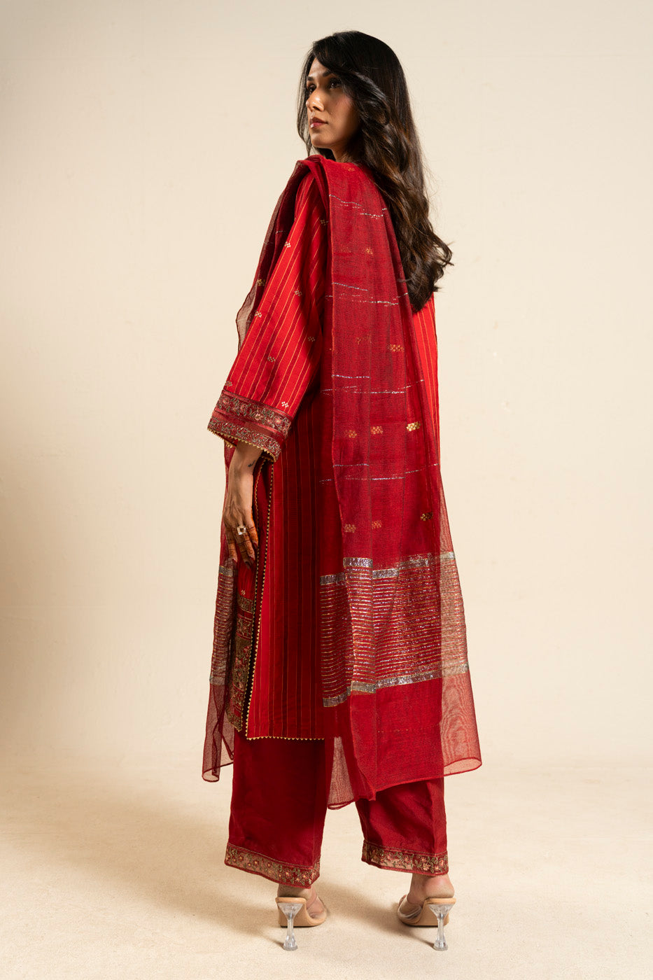 RTW | SHIRT, TROUSER & DUPATTA view 4