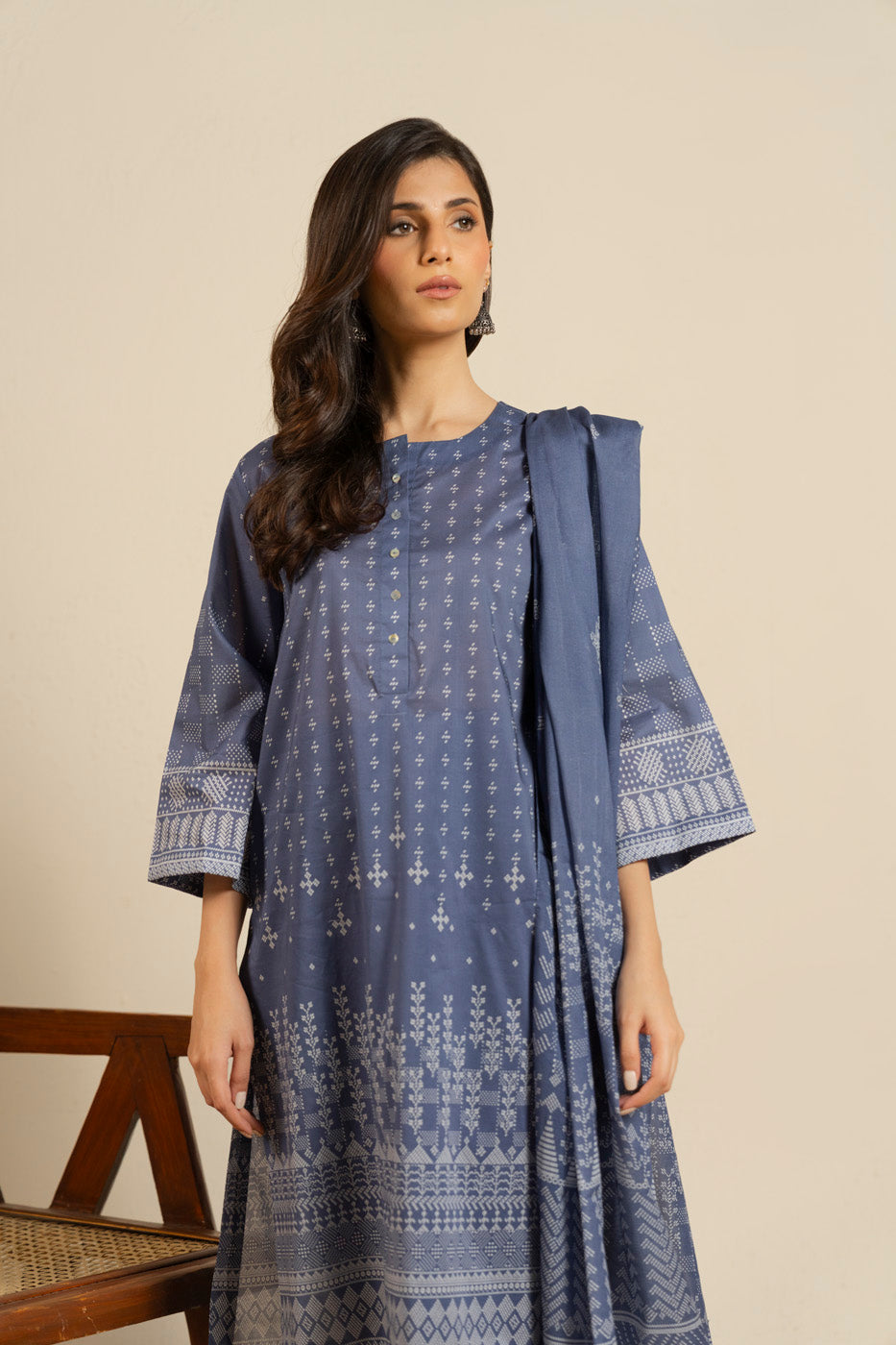 RTS  | SHIRT, TROUSER & DUPATTA alternate view