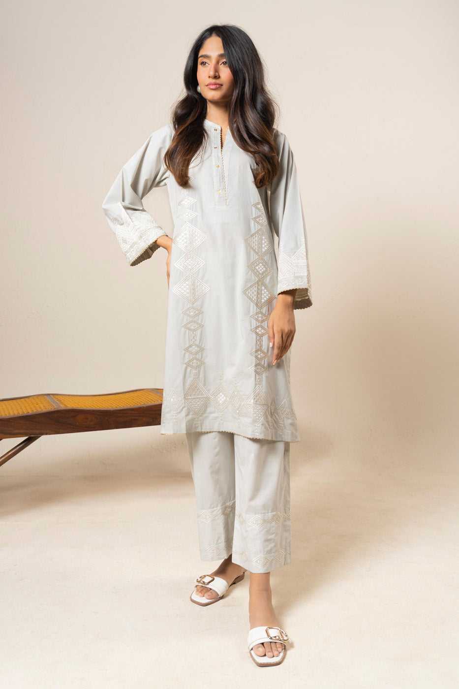 RTW | SHIRT, CULOTTE & DUPATTA view 4