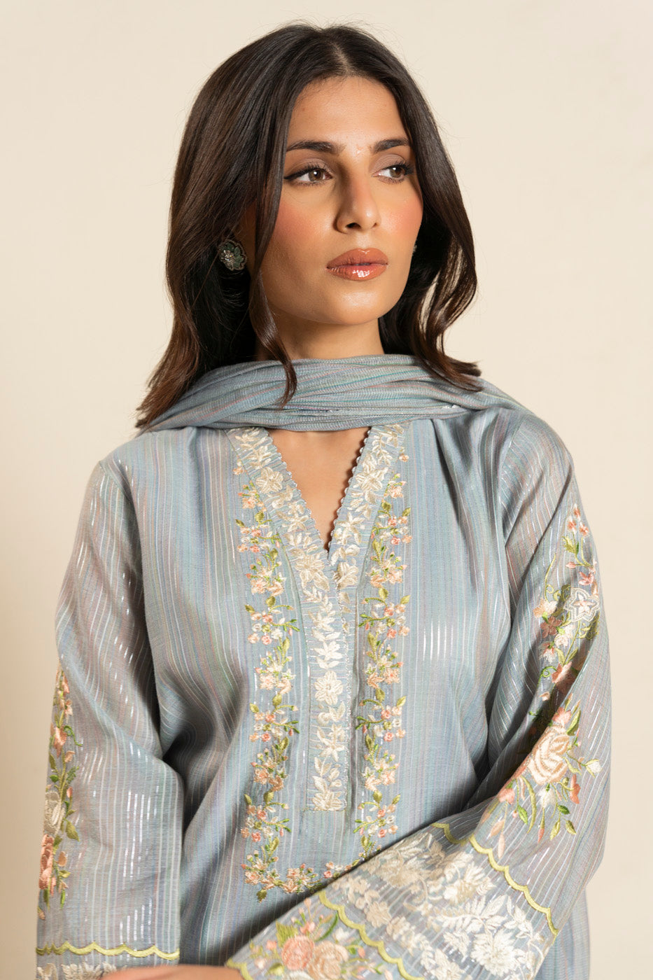 RTW | SHIRT, TROUSER & DUPATTA view 3