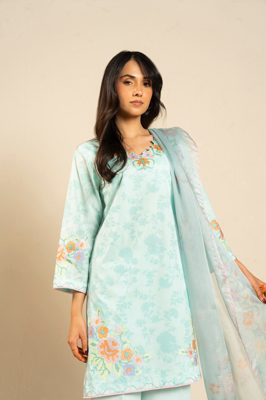 RTS | SHIRT, TROUSER & DUPATTA alternate view