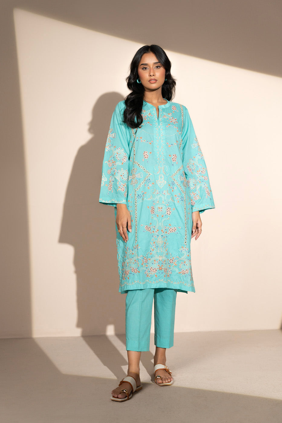 RTW | SHIRT & DUPATTA view 4