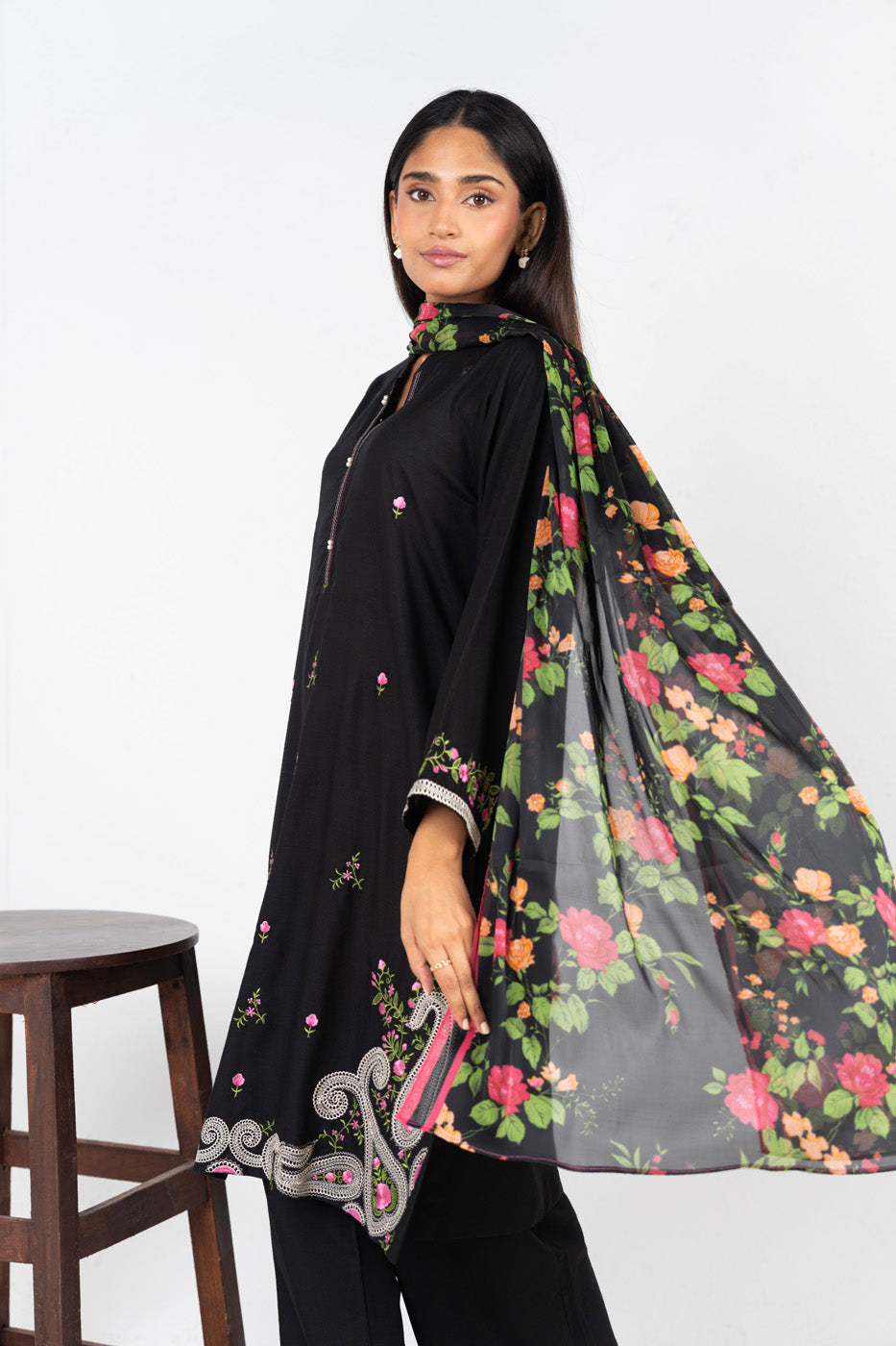 RTW | SHIRT, CULOTTE & DUPATTA alternate view