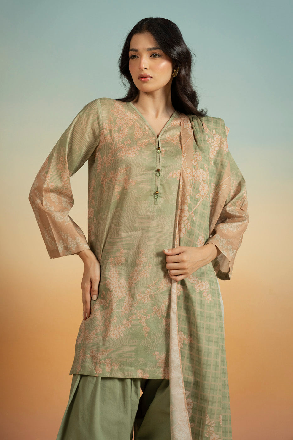 RTS  | SHIRT, TROUSER & DUPATTA alternate view