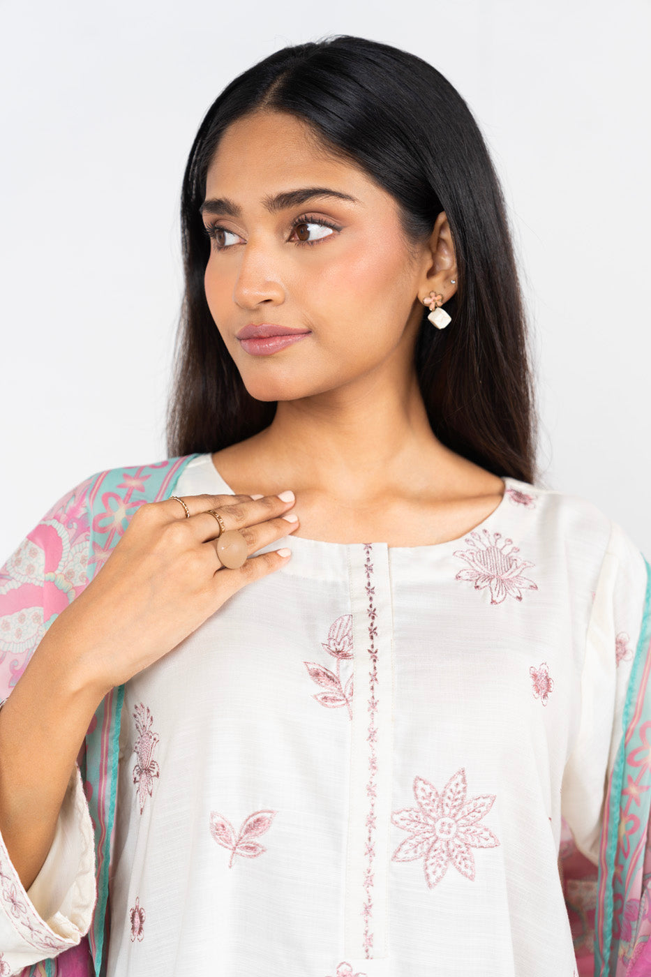 RTW | SHIRT, CULOTTE & DUPATTA view 3