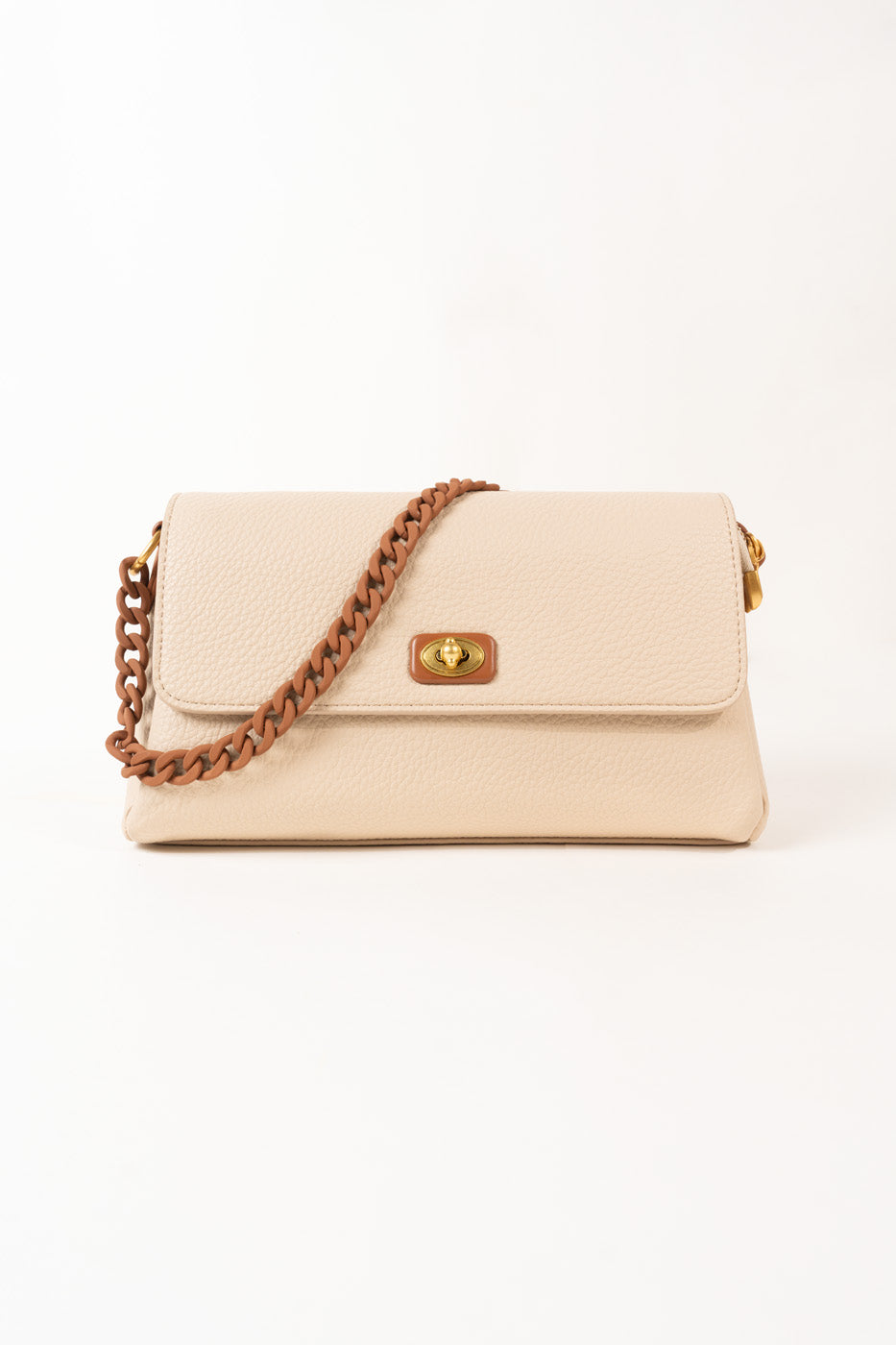 CHAIN-STRAP SHOULDER BAG