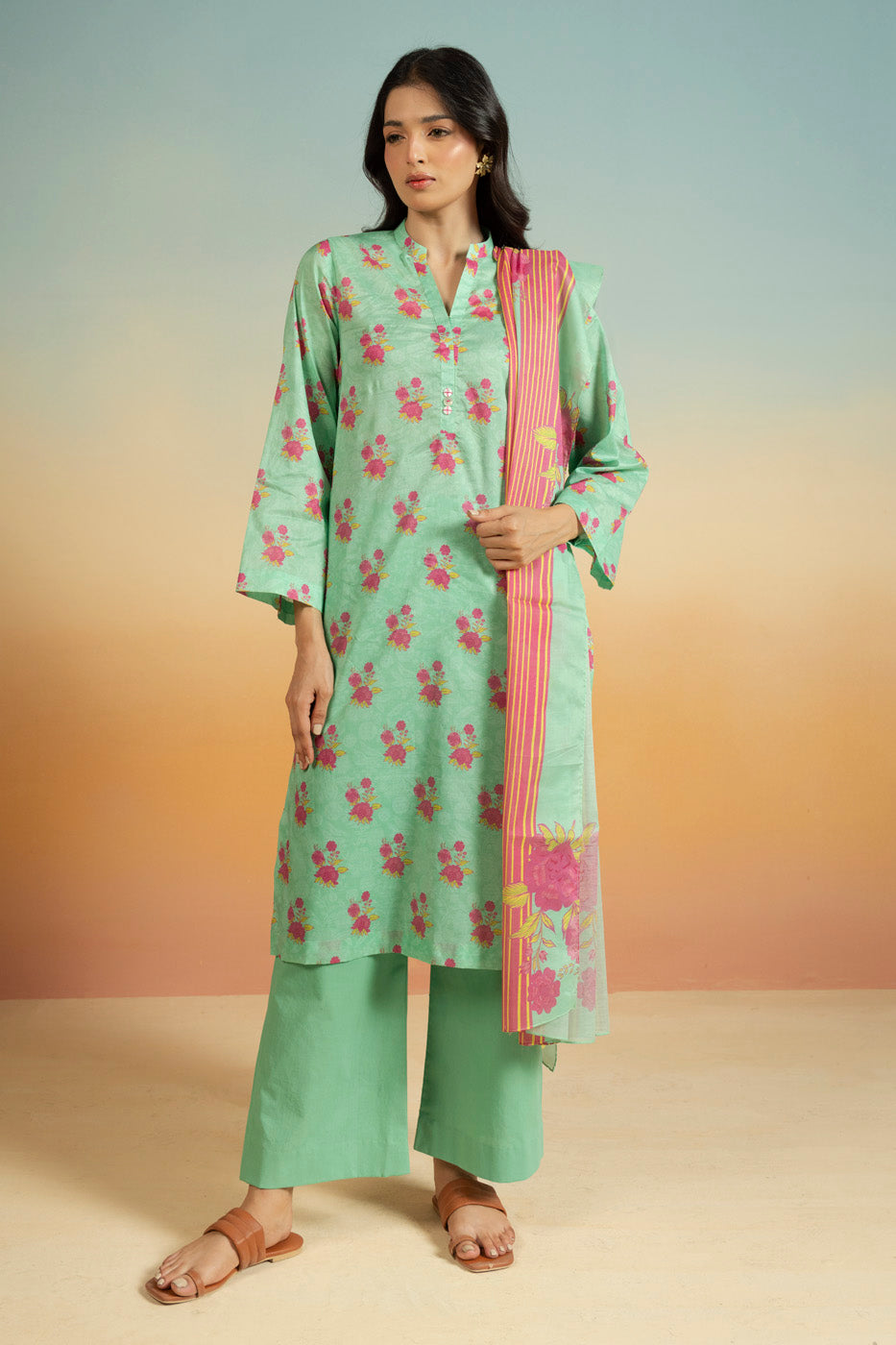 RTS  | SHIRT, TROUSER & DUPATTA
