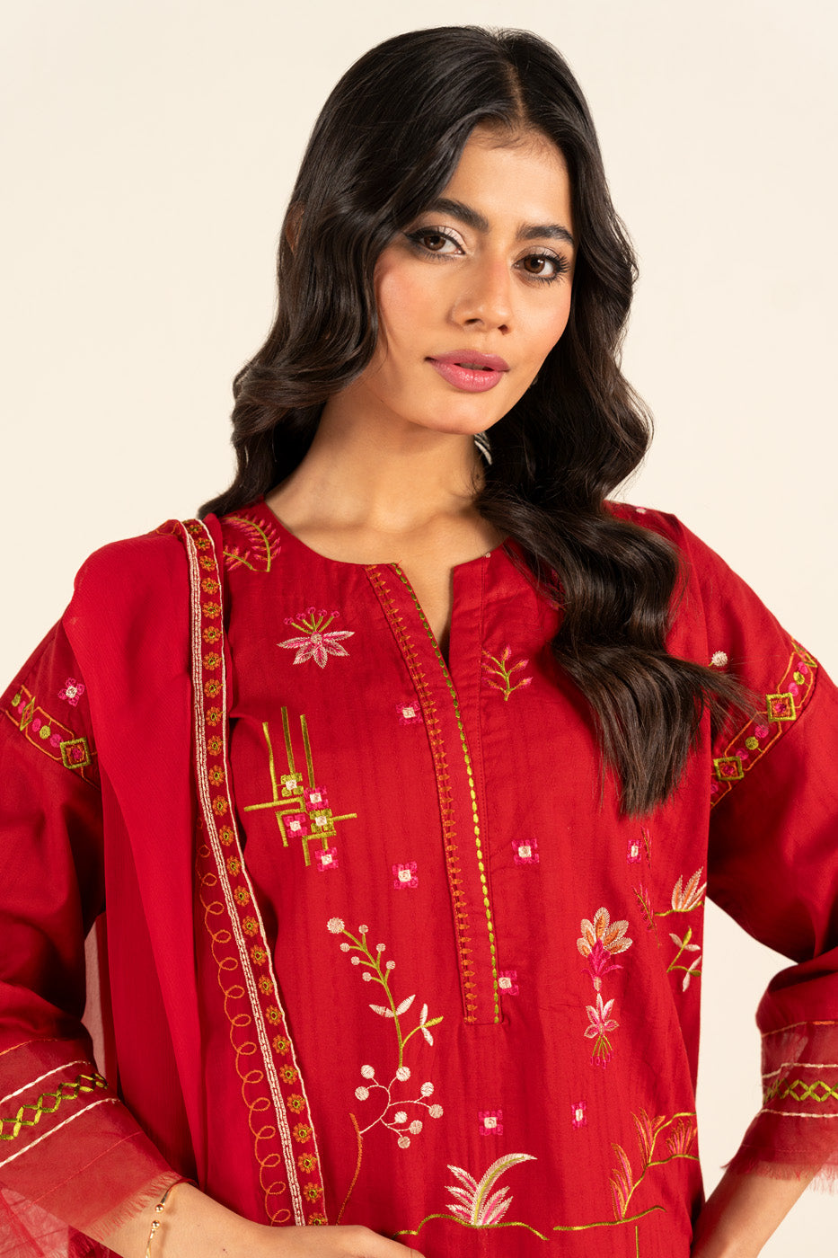 RTW | SHIRT, TROUSER & DUPATTA view 4
