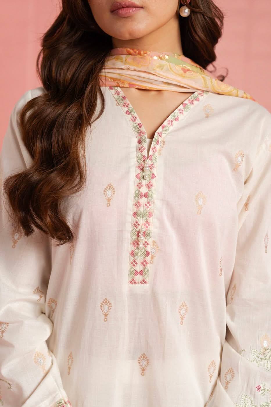 RTW | SHIRT, TROUSER & DUPATTA view 3