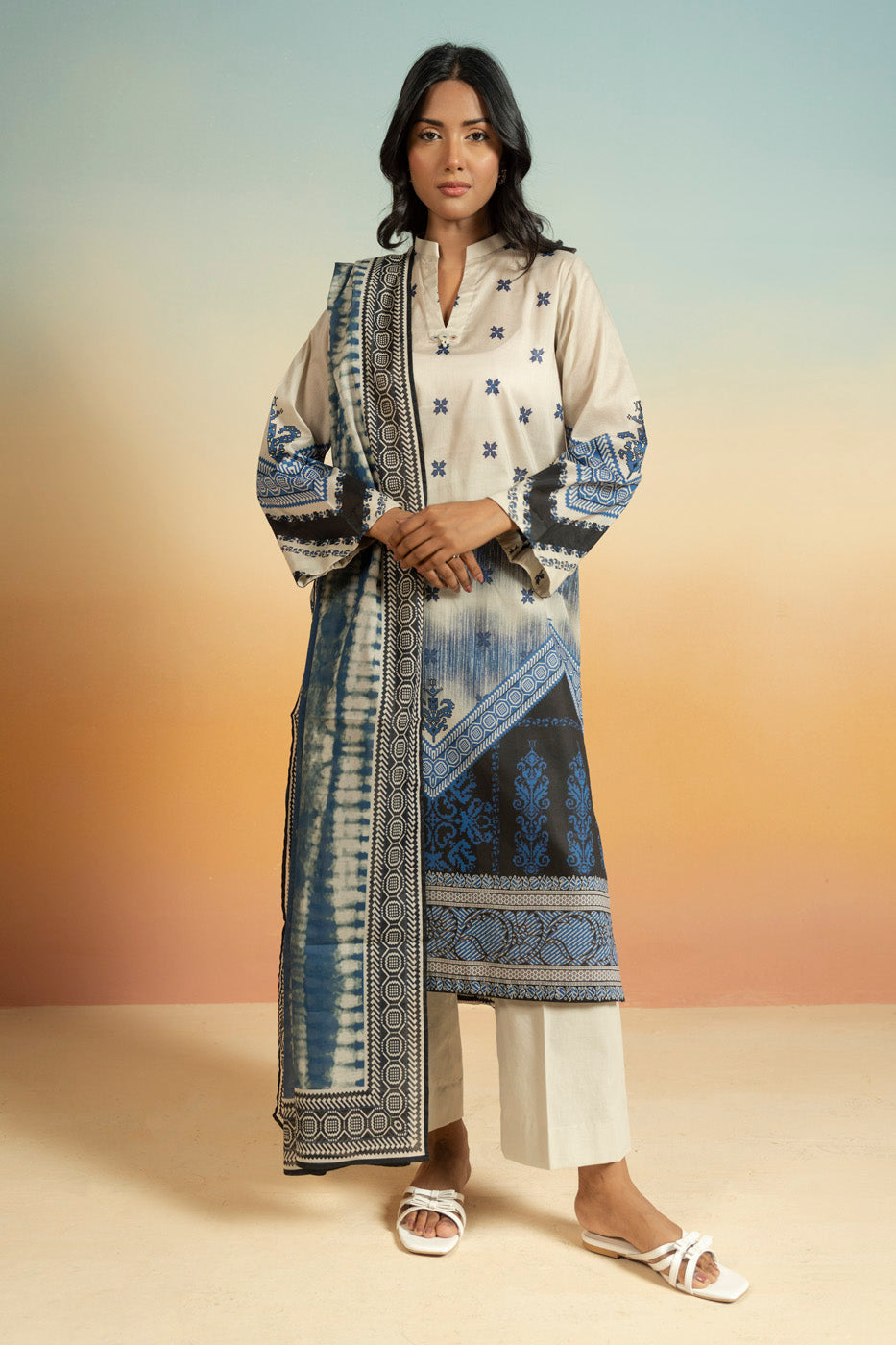 RTS  | SHIRT, TROUSER & DUPATTA
