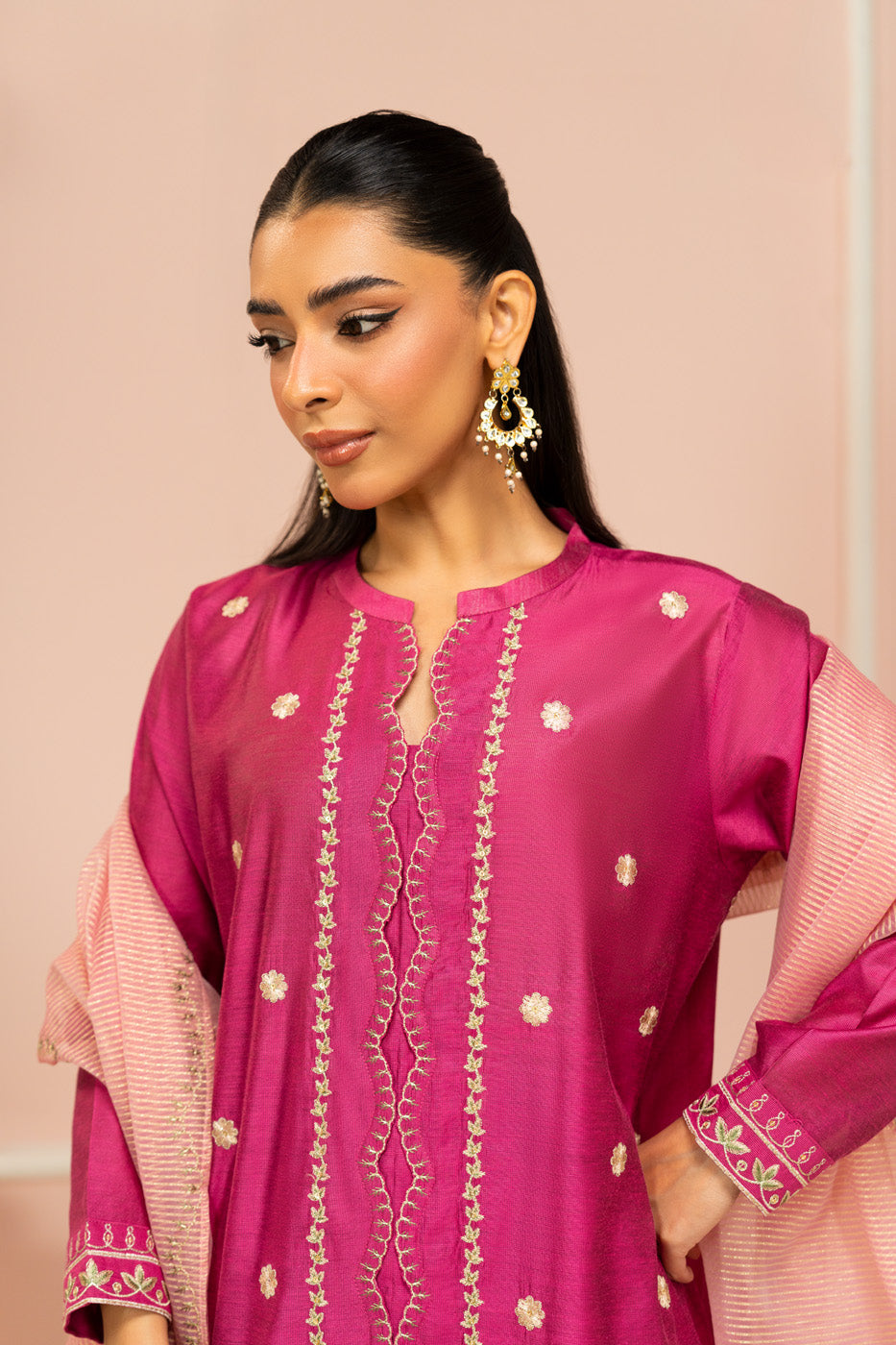 RTW | SHIRT, TROUSER & DUPATTA view 4