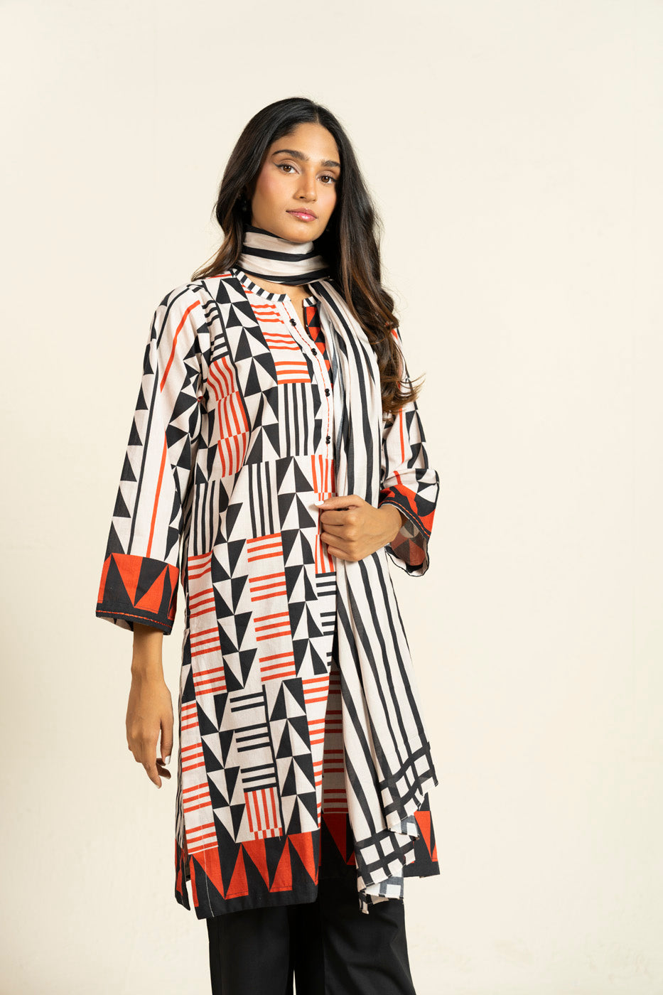 RTW | SHIRT, CULOTTE & DUPATTA alternate view