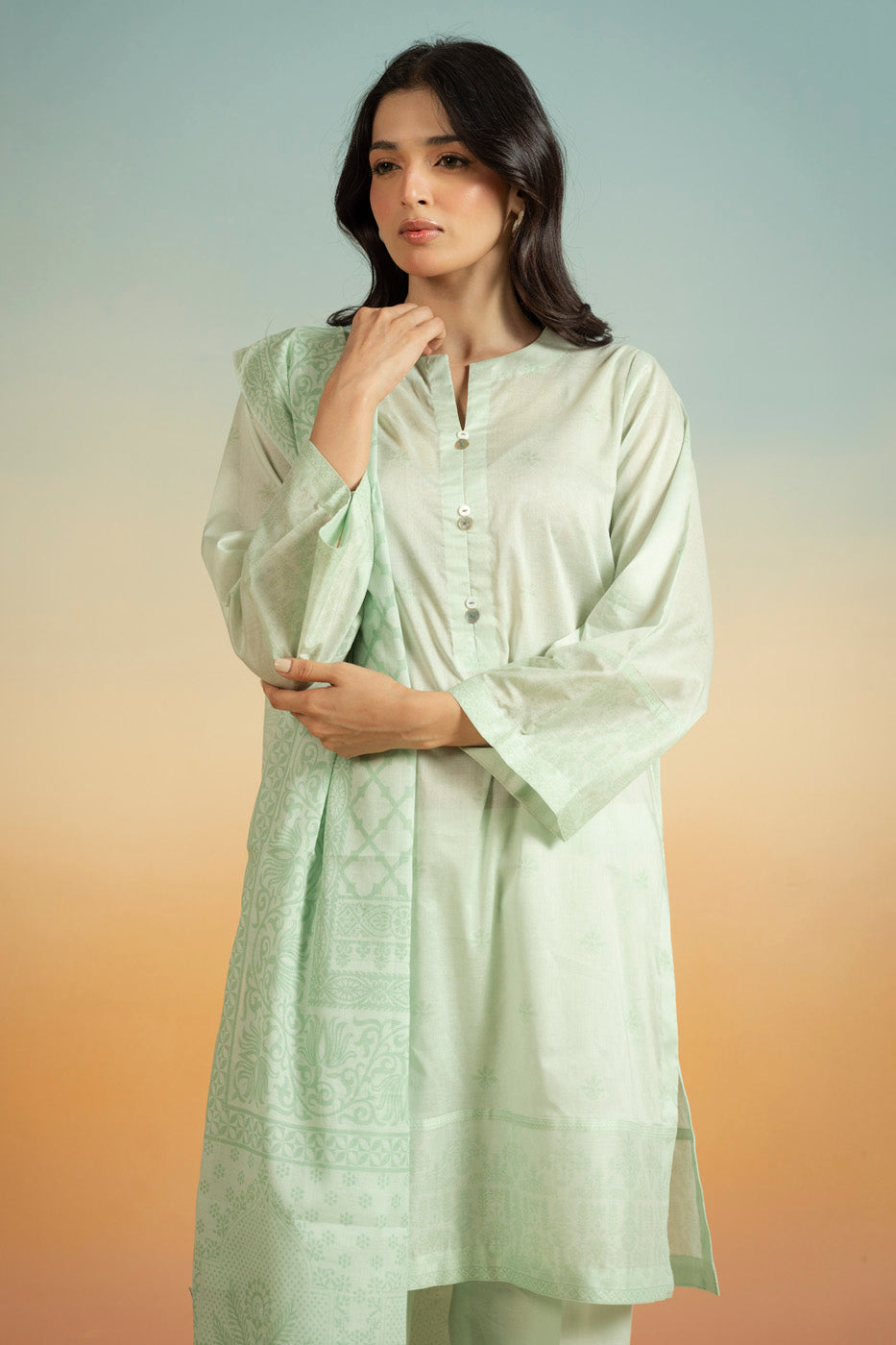 RTS  | SHIRT, TROUSER & DUPATTA alternate view