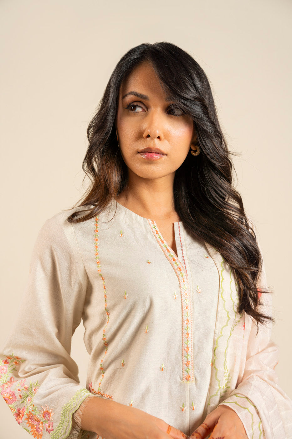 RTW | SHIRT, TROUSER & DUPATTA view 3