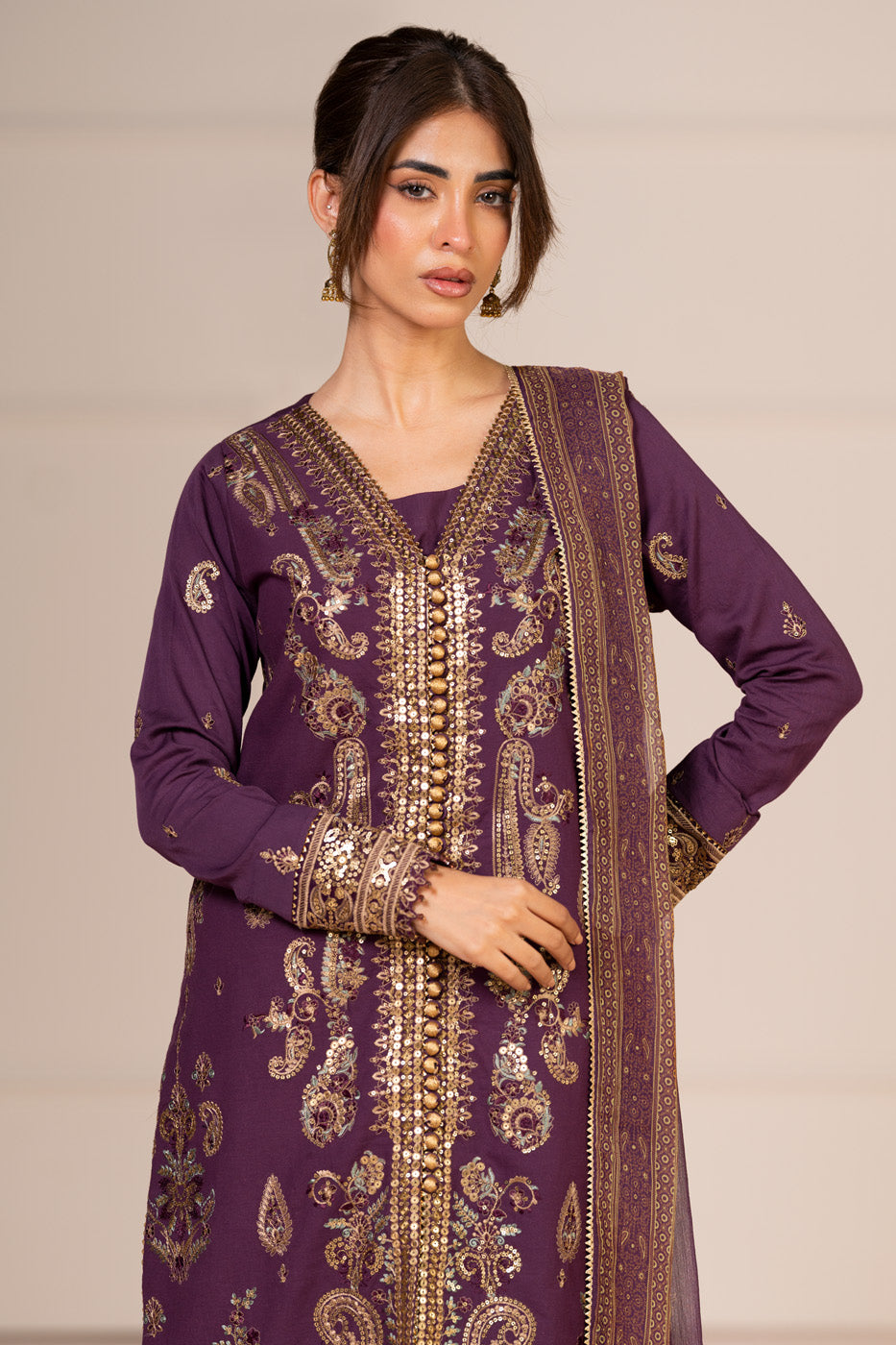 RTS | SHIRT, TROUSER & DUPATTA alternate view