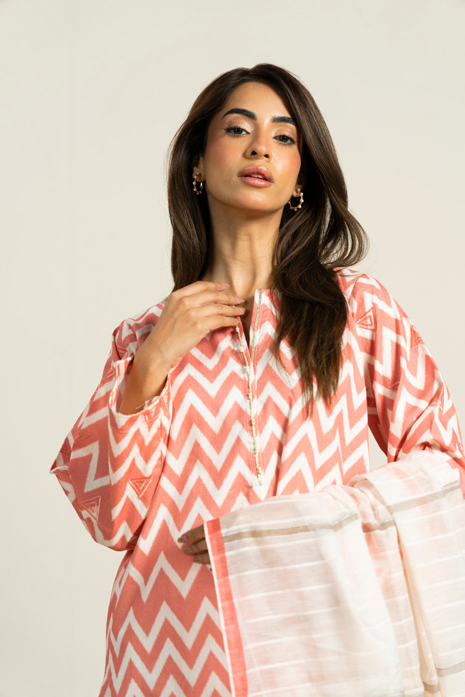 RTW | SHIRT, CULOTTE & DUPATTA view 3