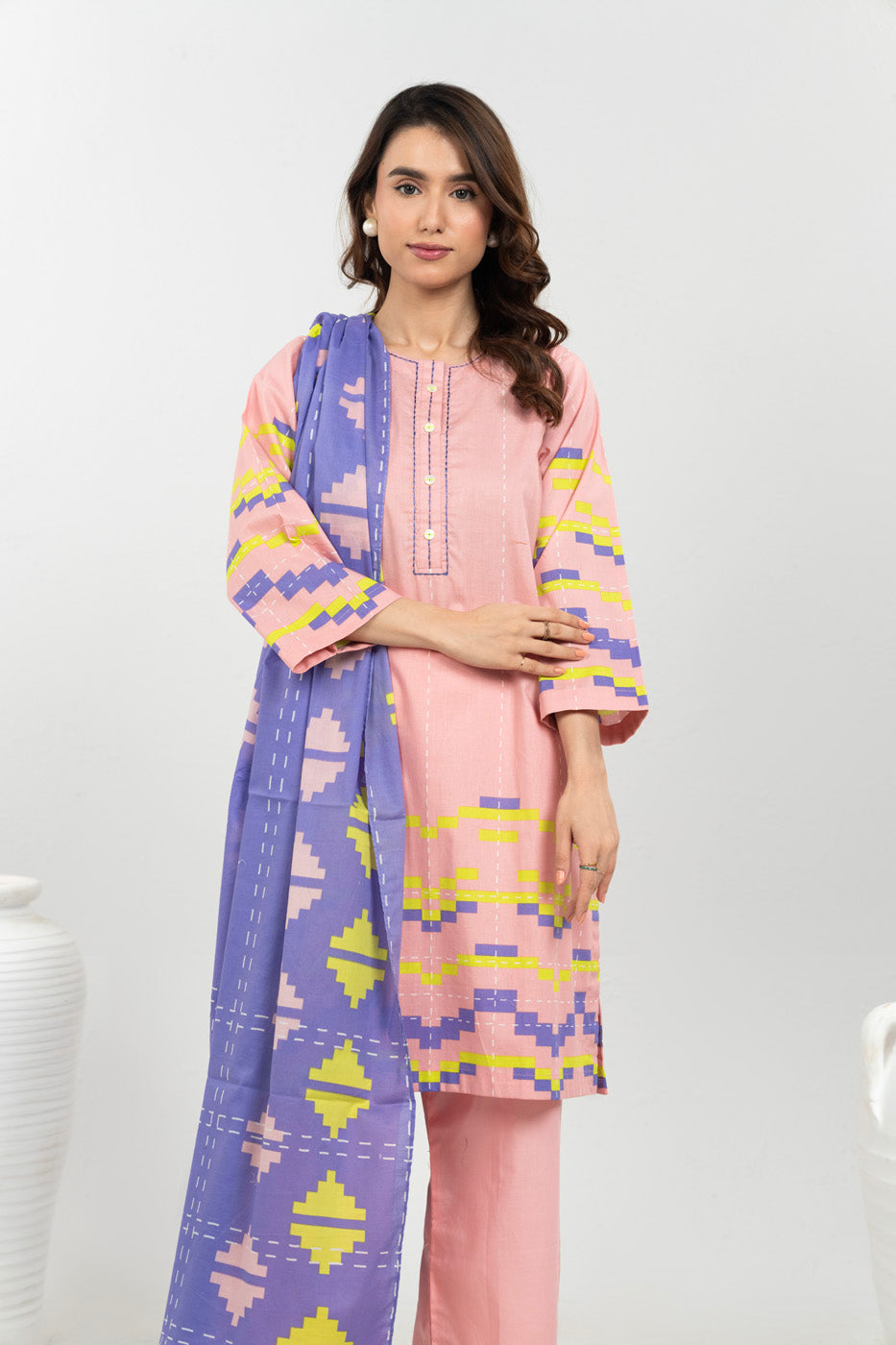 RTW | SHIRT, CULOTTE & DUPATTA view 3