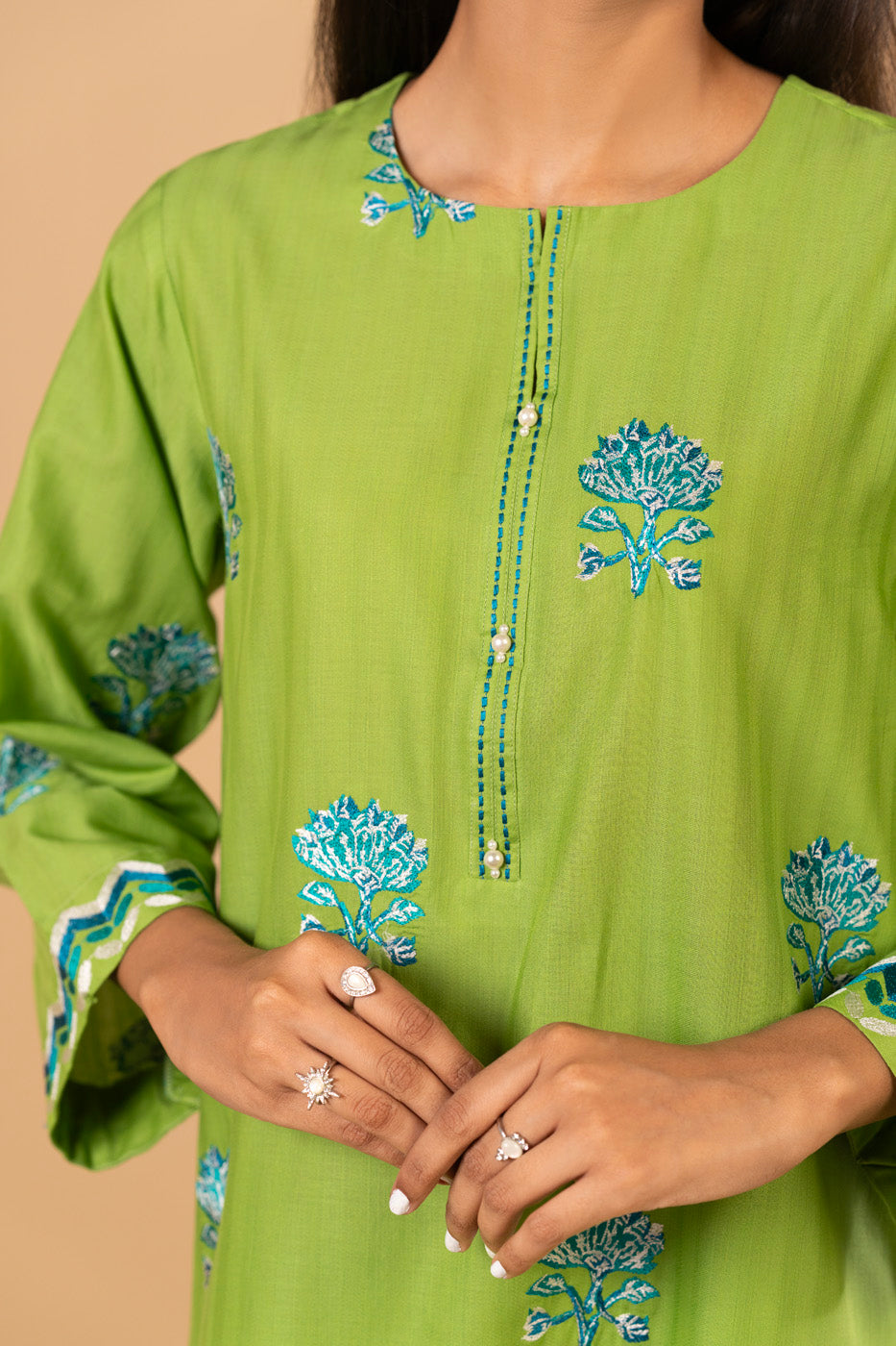 RTW | SHIRT, CULOTTE & DUPATTA view 4