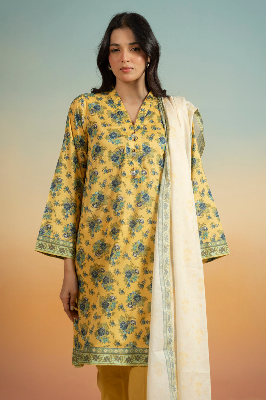 RTS  | SHIRT, TROUSER & DUPATTA alternate view