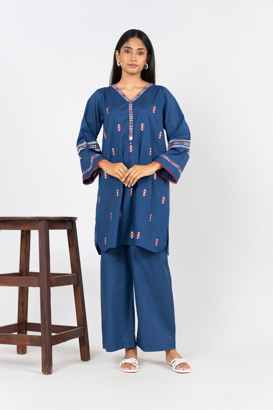 RTW  | SHIRT, CULOTTE & DUPATTA view 4