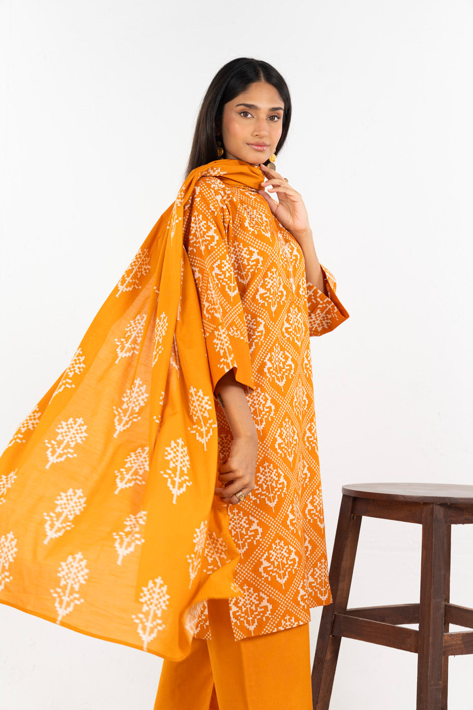 RTW | SHIRT, CULOTTE & DUPATTA view 4