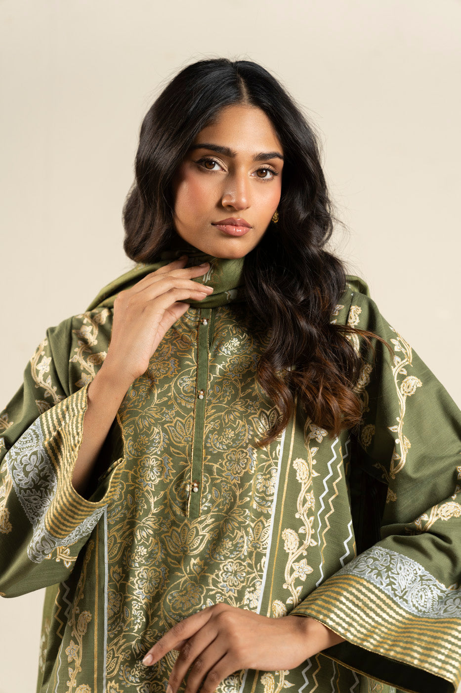 RTW | SHIRT, CULOTTE & DUPATTA view 3