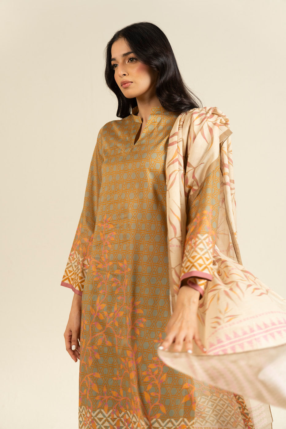 RTS  | SHIRT, TROUSER & DUPATTA alternate view